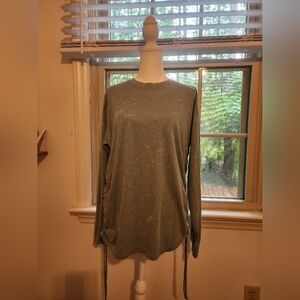 PINK Victoria's Secret Earthy Green Tee